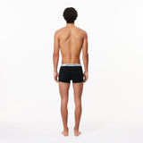 Men's Lacoste Contrast Waistband Trunk Three-Pack