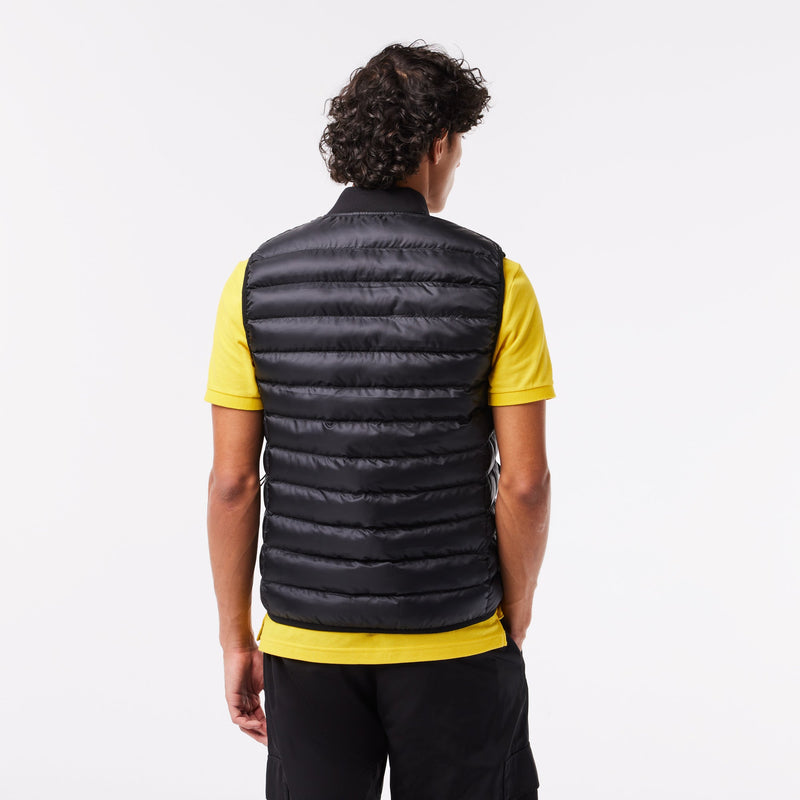 Men's Lacoste Padded Water-Repellent Vest Jacket