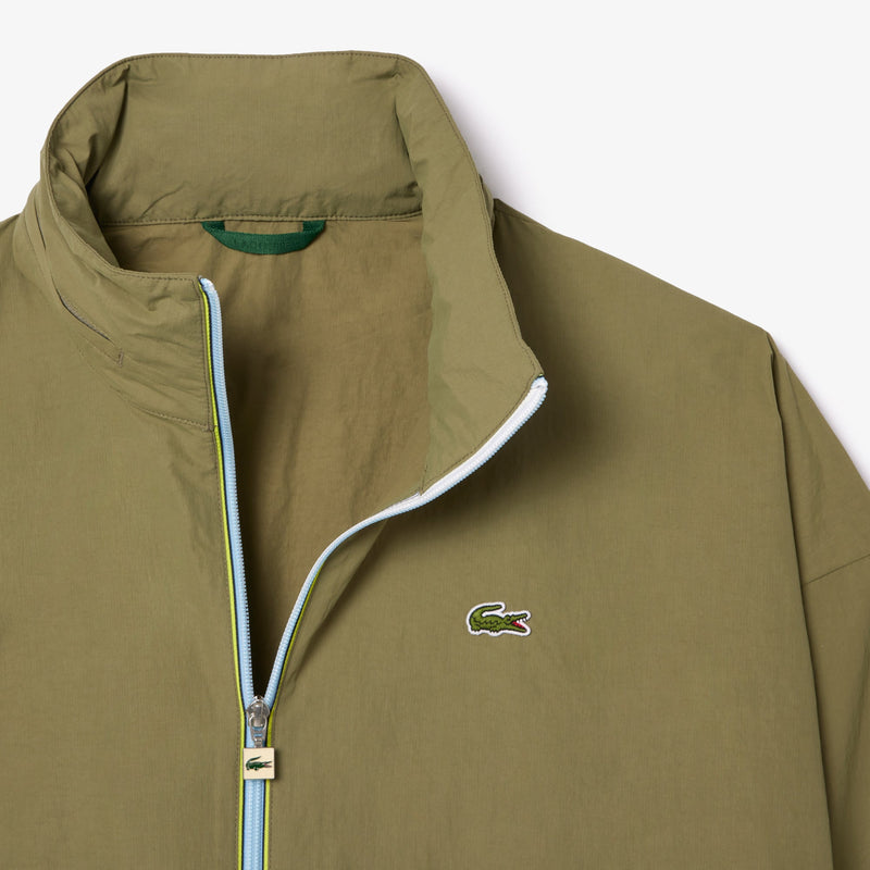 Water-Repellent Removable Hood Windbreaker