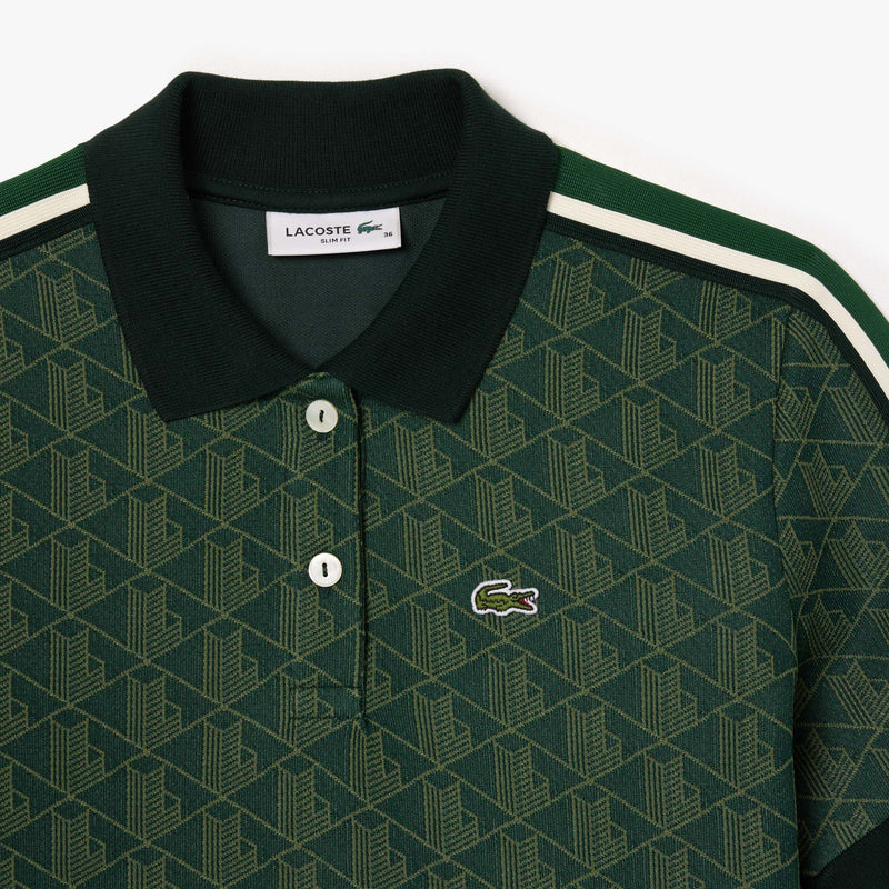 Jacquard Monogram Polo Shirt