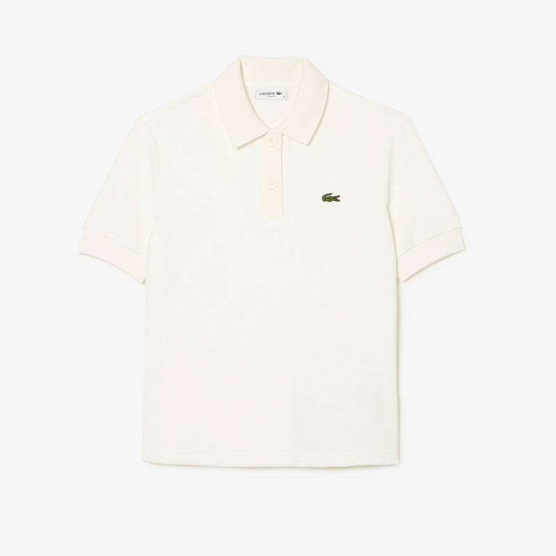 Women’s Lacoste Slim Fit Organic Cotton Terry Polo Shirt