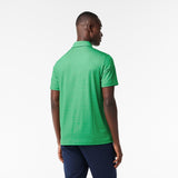 Men’s Lacoste Golf Printed Recycled Polyester Polo Shirt