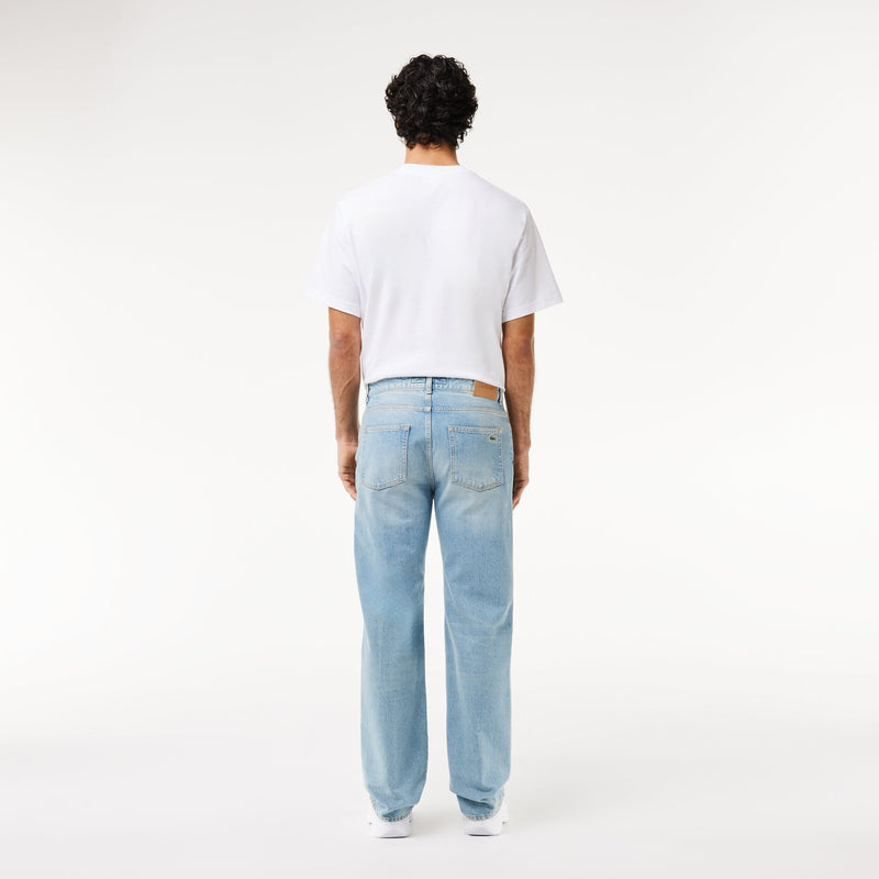 5 Pocket Straight Cut Indigo Jeans