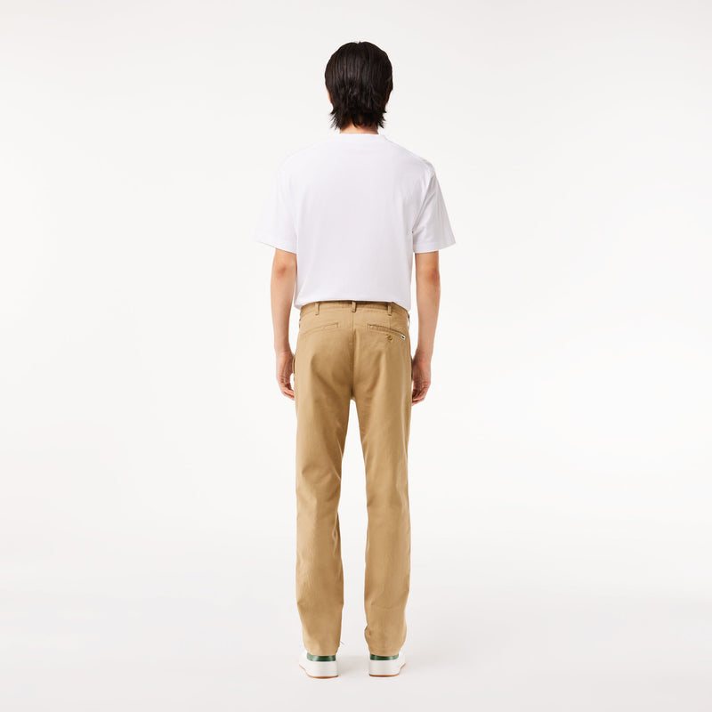 Stretch Cotton Slim Fit Chino Pants