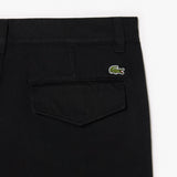 Straight Cut Cotton Cargo Pants