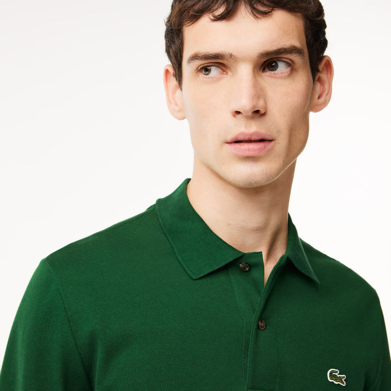 Original L.12.12 Long Sleeve Cotton Polo Shirt