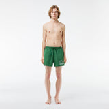 Croc Print Swim Trunks