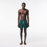 Crocodile Print Swim Trunks