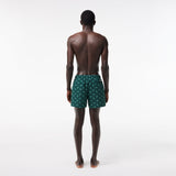 Crocodile Print Swim Trunks