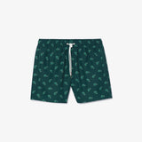 Crocodile Print Swim Trunks