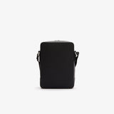 Unisex Chantaco Matte Stitched Leather Vertical Camera Bag