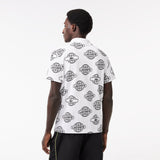 Globe Print Ultralight Piqué Lacoste Movement Polo Shirt