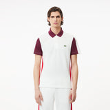 Cotton Piqué Colourblock Polo Shirt