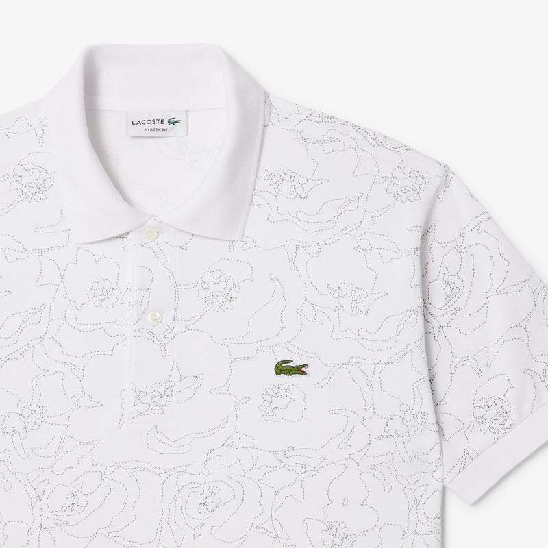 Original L.12.12 Flower Print Polo Shirt