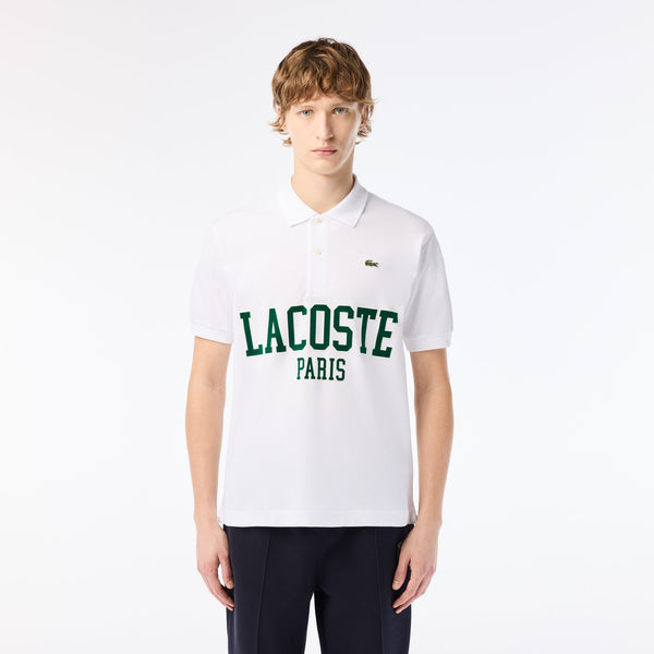 Original L.12.12 Lacoste Flocked Piqué Polo Shirt