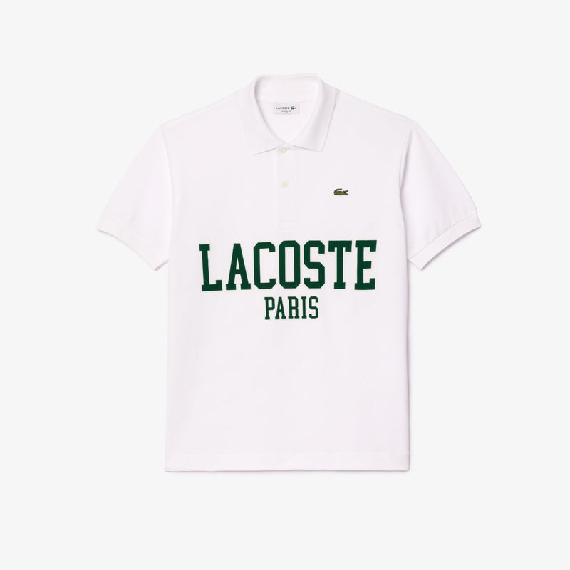 Original L.12.12 Lacoste Flocked Piqué Polo Shirt