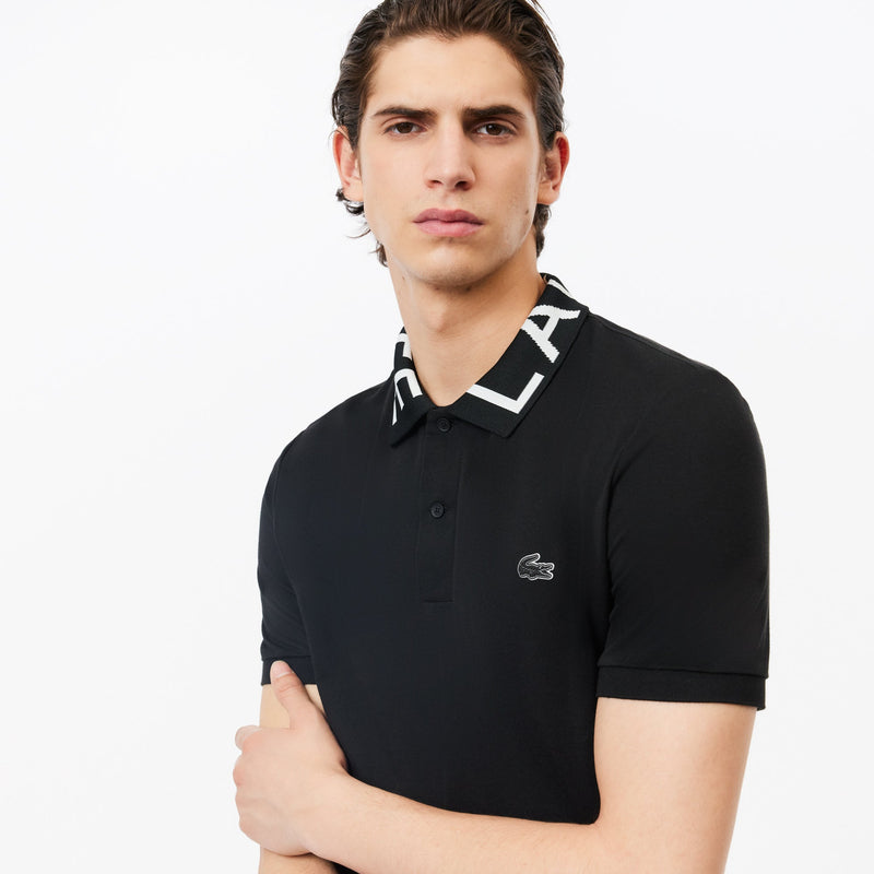 Lacoste Movement Jacquard Collar Polo