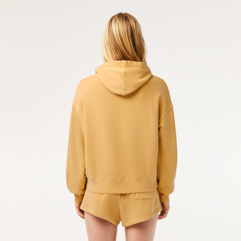 Oversized Natural Dyed Fleece Hoodie