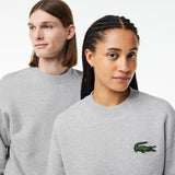 Unisex Lacoste Loose Fit Crocodile Badge Jogger Sweatshirt