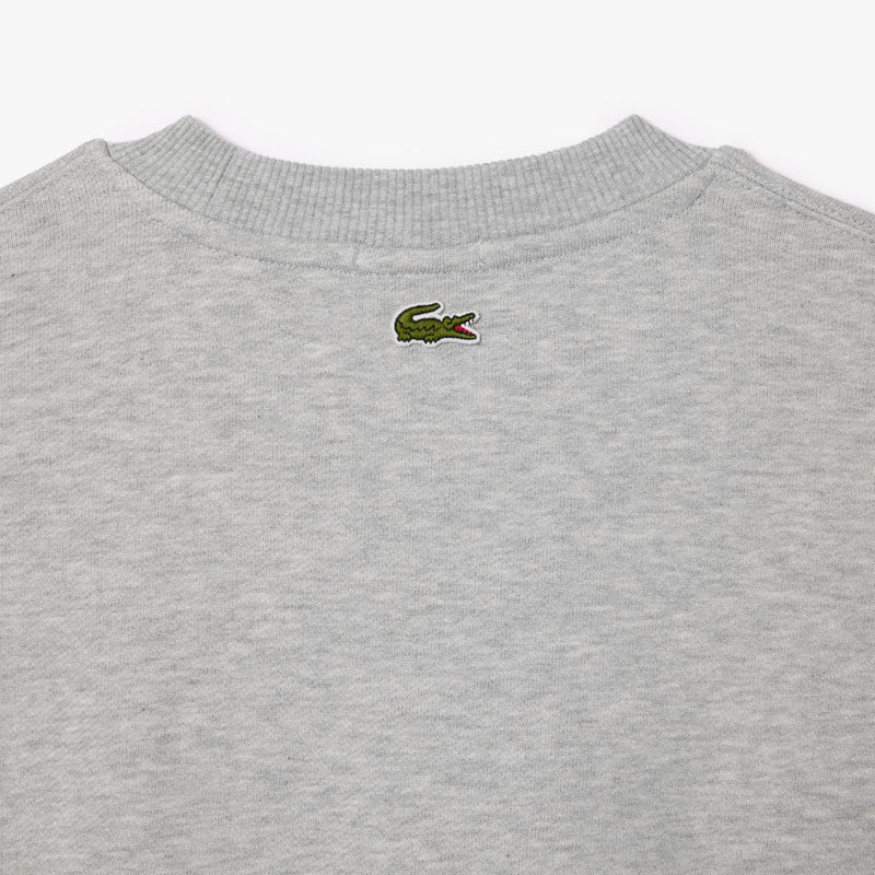 Unisex Lacoste Loose Fit Crocodile Badge Jogger Sweatshirt