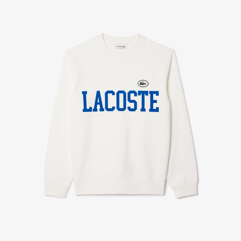 Lacoste Flocked Fleece Jogger Sweatshirt