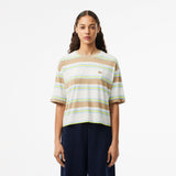 Oversized Fluid Stripe Jersey T-shirt