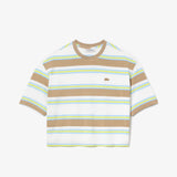 Oversized Fluid Stripe Jersey T-shirt