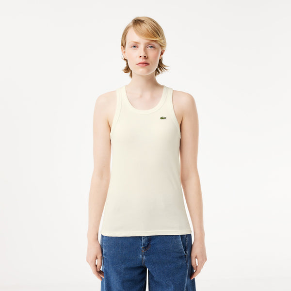 Women’s Lacoste Slim Fit Organic Cotton Tank Top