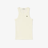 Women’s Lacoste Slim Fit Organic Cotton Tank Top