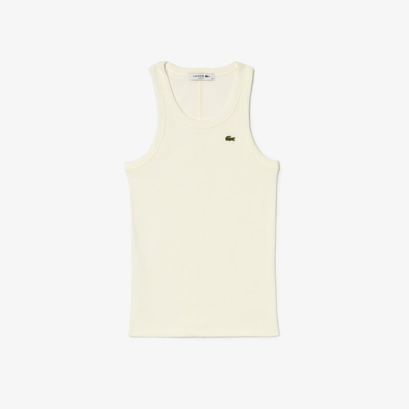 Women’s Lacoste Slim Fit Organic Cotton Tank Top