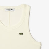 Women’s Lacoste Slim Fit Organic Cotton Tank Top