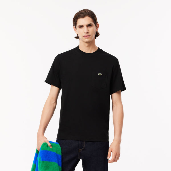 Cotton T-shirt with Breast Pocket