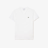 Lightweight Cotton Pima V Neck T-shirt