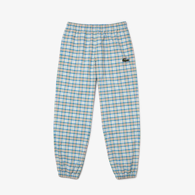 Men’s Lacoste Check Print Track Pants